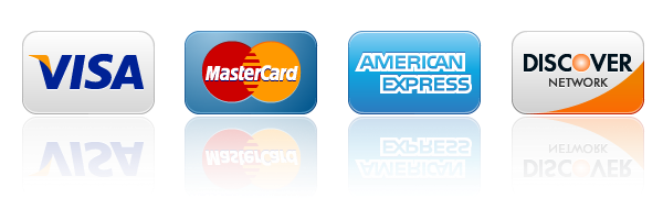 Accepting Visa, MasterCard, American Express, and Discover Cards